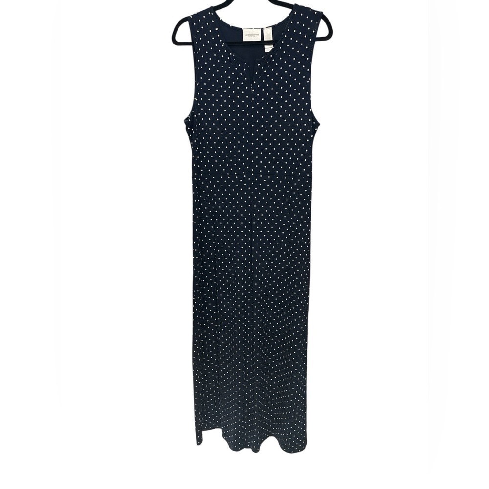 Liz Claiborne Black and White Maxi Dress